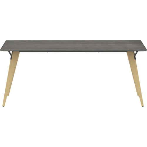 Lorell Charcoal Laminate Rectangular Conference Tabletop (59656)