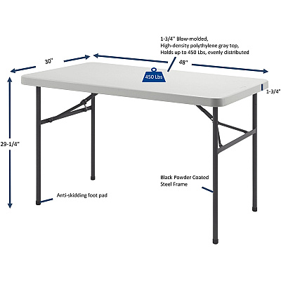 Lorell Ultra-Lite Banquet Table (LLR66657)