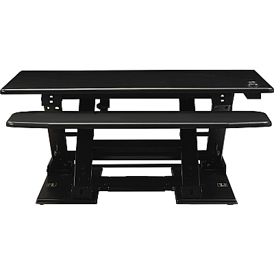 Lorell Electric Desk Riser with Keyboard Tray (LLR99552)