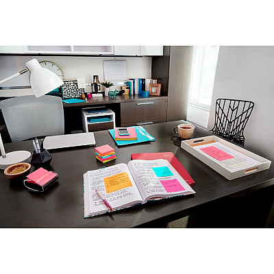 Post-it Notes Original Notepads - Poptimistic Color Collection (MMM6605AN)
