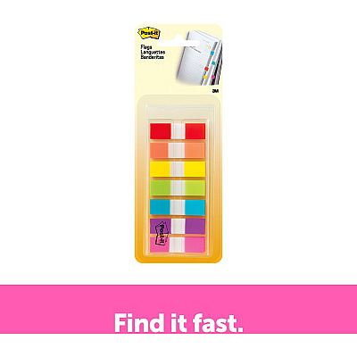 Post-it Flags in On-the-Go Dispenser (MMM6837CF)