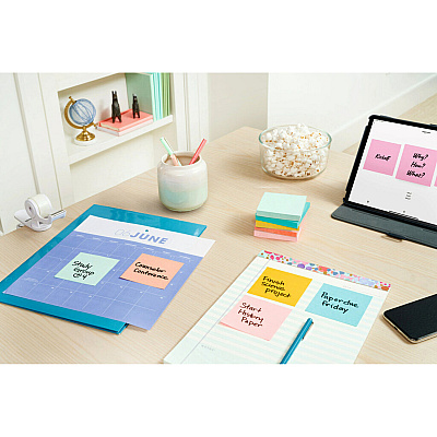Post-it Dispenser Notes - Beachside Cafe Color Collection (MMMR33018APCP)