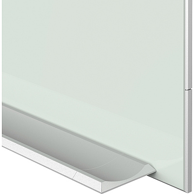 Quartet Element Framed Magnetic Glass Dry-Erase Board (QRTG8548E)