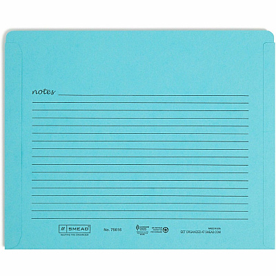 Smead Straight Tab Cut Letter Recycled File Jacket (SMD75616)