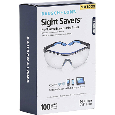 Bausch & Lomb Bausch & Lomb Sight Savers Lens Cleaning Tissues (BAL8574GMBD)