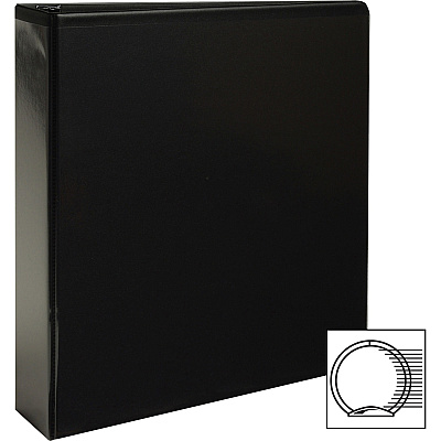 Business Source Round-ring View Binder (BSN09956BD)