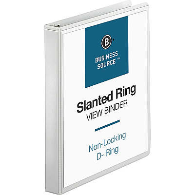 Business Source Basic D-Ring View Binders (BSN28440BD)