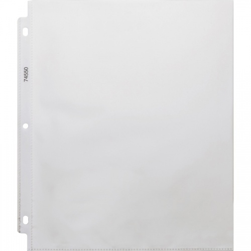 Business Source Top-Loading Poly Sheet Protectors (74550CT)