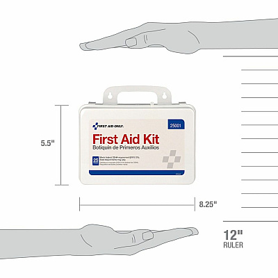 PhysiciansCare 25 Person First Aid Kit (FAO25001)