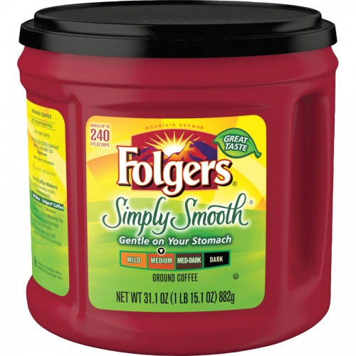 Folgers Ground Simply Smooth Coffee (20513CT)