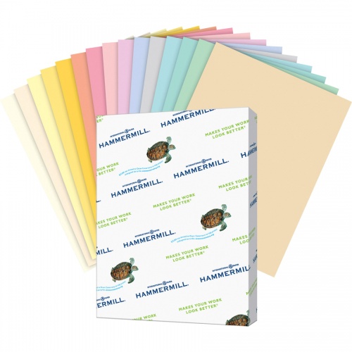 Hammermill Colors Recycled Copy Paper - Gold (103168CT)