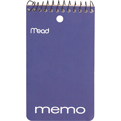 Mead Wirebound Memo Book (MEA45354PK)