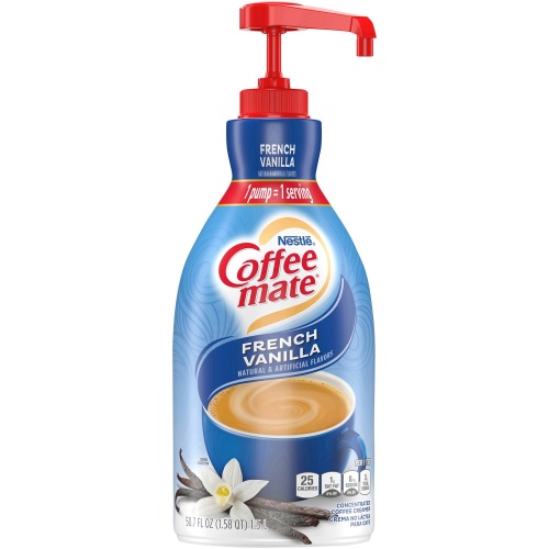 Coffee-mate Coffee-mate French Vanilla Gluten-Free Liquid Creamer - Pump Bottle (31803CT)