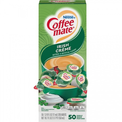 Coffee-mate Coffee-mate Irish Creme Gluten-Free Liquid Creamer - Single-Serve Tubs (35112CT)