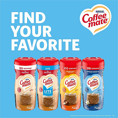 Coffee-mate Coffee-mate French Vanilla Powdered Creamer Canister - Gluten-Free (NES35775CT)
