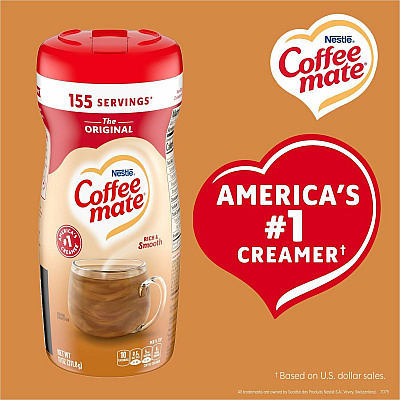 Coffee-mate Coffee-mate Original Powdered Creamer Canister - Gluten-Free (NES55882CT)