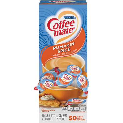 Coffee-mate Coffee-mate Pumpkin Spice Flavor Liquid Creamer Singles (75520CT)