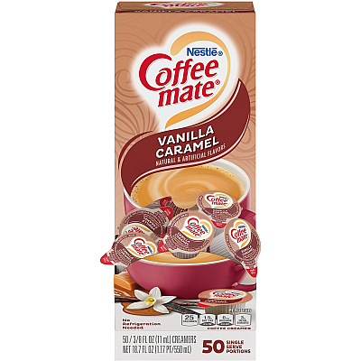Coffee-mate Coffee-mate Vanilla Caramel Flavor Liquid Creamer Singles (NES79129CT)