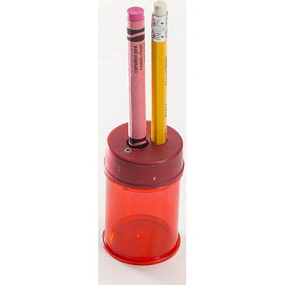 Officemate Double Barrel Pencil/Crayon Sharpener (OIC30240BX)