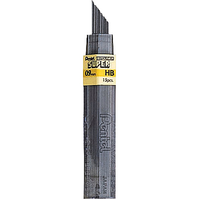 Pentel Super Hi-Polymer Leads (PEN509HBBX)