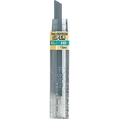 Pentel Super Hi-Polymer Leads (PEN50HBBX)