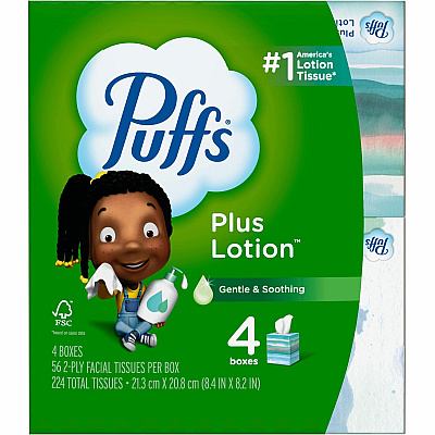 Puffs Plus Lotion Facial Tissues (PGC34899CT)