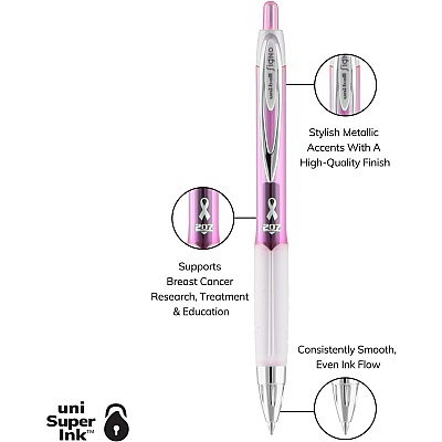 uniball 207 Pink Ribbon Gel Pens (UBC1745267BX)
