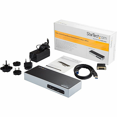 StarTech Usb 3.0 Docking Station - Hdmi & Dvi/vga (DK30ADD)