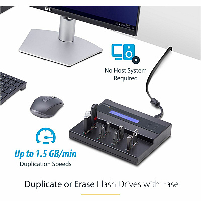 StarTech Usb Duplicator/eraser - 1:7 Standalone (USBDUPE17)