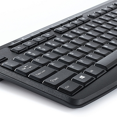 Verbatim Silent Wireless Mouse and Keyboard - Black (99779)