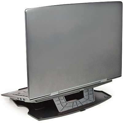 StarTech Portable Laptop Stand - Laptop Desk Stand - Adjustable Laptop Stand - Ergonomic Laptop Table Stand - Laptop Riser Stand With Six Adjustable Angles (LTRISERP)