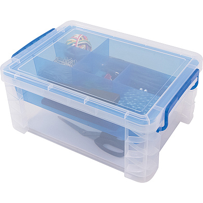 Advantus Super Stacker Divided Supply Box (AVT37371)