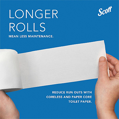Scott Pro High-Capacity Coreless Standard Roll Toilet Paper Dispenser (KCC44518)