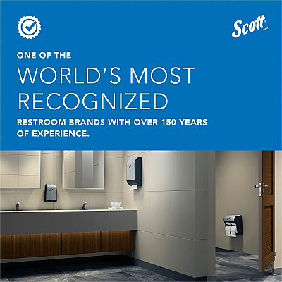 Scott Pro High-Capacity Coreless Standard Roll Toilet Paper Dispenser (KCC44518)
