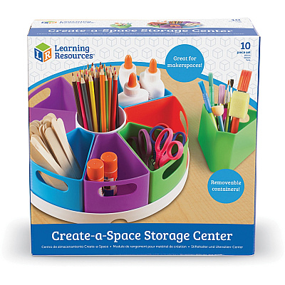 Learning Resources 10-piece Storage Center (LRNLER3806)