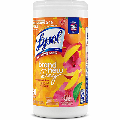 LYSOL Brand New Day Disinfecting Wipes (RAC97181EA)