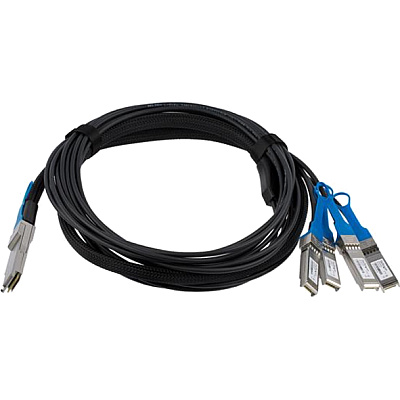 StarTech 3m 40g Qsfp+ To 4x Sfp+ Breakout Dac Msa (QSFP4SFPPC3M)