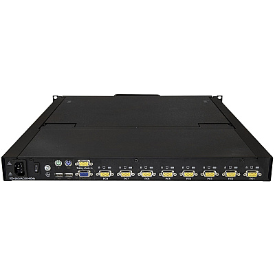StarTech 8 Port Rackmount Kvm Console W/19in Lcd (RKCONS1908K)