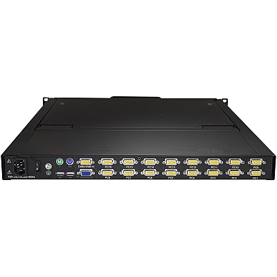 StarTech 16 Port Rackmount Kvm Console W/19in Lcd (RKCONS1916K)