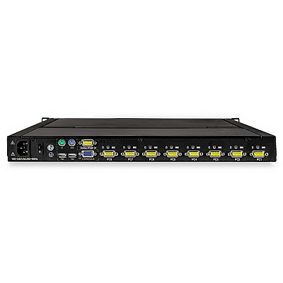 StarTech 8 Port Rackmount Kvm Console W/17in Lcd (RKCONS1708K)
