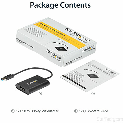 StarTech Adapter 4k 30hz - Usb 3.0 To Displayport (USB32DPES2)