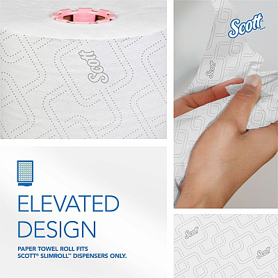 Scott Pro Slimroll Hard Roll Towels (KCC47032)