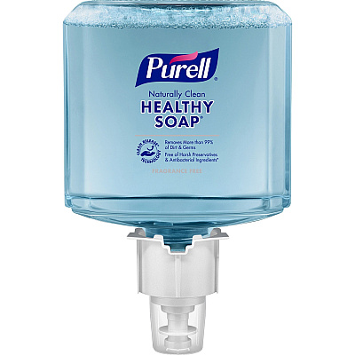 PURELL ES6 CRT HEALTHY SOAP Naturally Clean Fragrance Free Foam (GOJ647002)