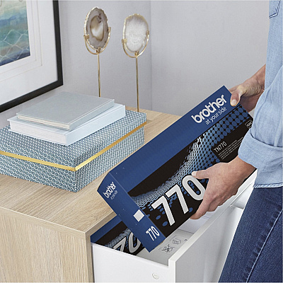 Brother TN-770 Original Laser Toner Cartridge - Black - 1 Each
