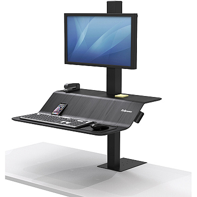Fellowes Lotus VE Sit-Stand Workstation - Single (FEL8080101)