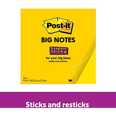 Post-it Super Sticky Big Notes (MMMBN11)