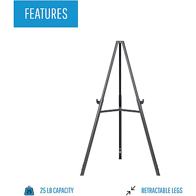 MasterVision Quantum Heavy-duty Display Easel (BVCFLX11404)