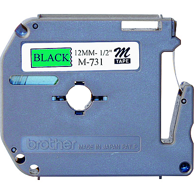 Brother P-touch Nonlaminated M Series Tape Cartridge (BRTM731BD)
