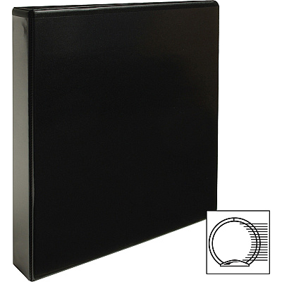 Business Source Round Ring View Binder (BSN09954BD)