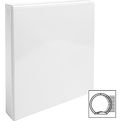 Business Source Round Ring View Binder (BSN09955BD)